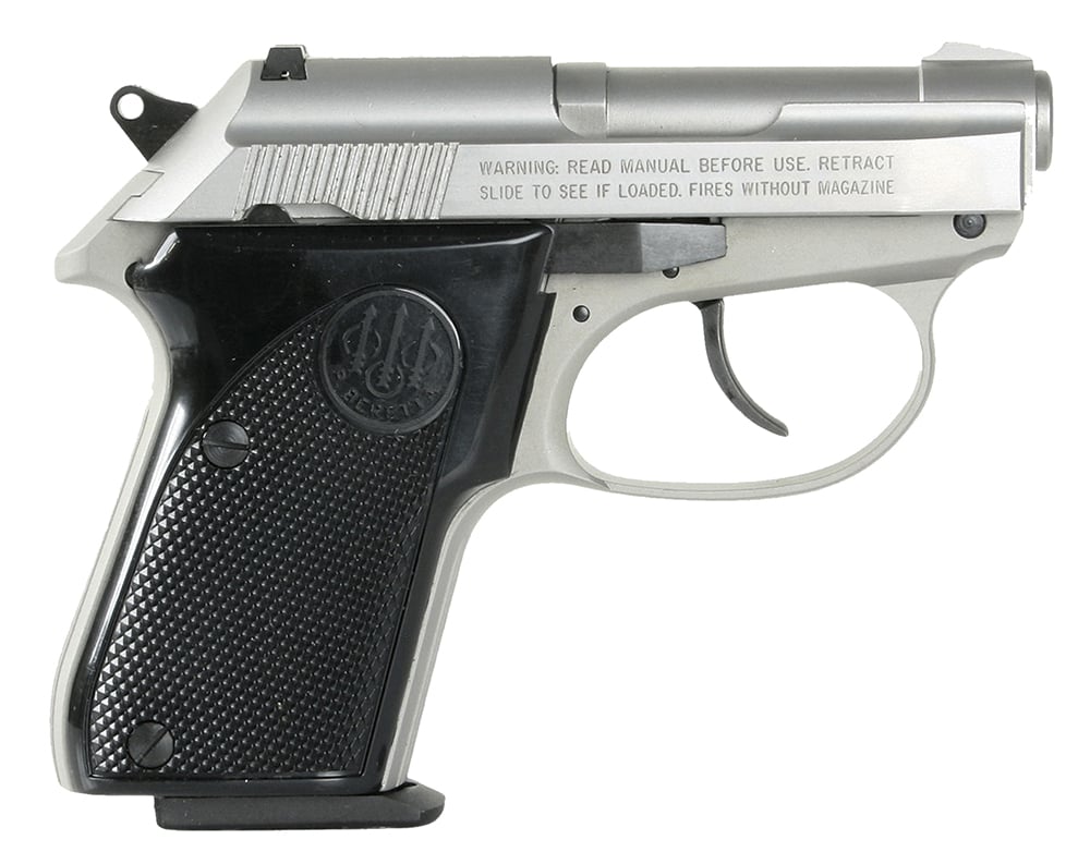 Beretta USA Tomcat 32 ACP 2.40" 7+1 Stainless Steel Black Polymer Grip - $397.38 (add to cart to get this price)