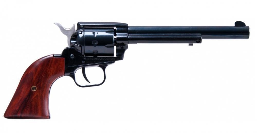 HERITAGE MANUFACTURING Rough Rider 6.5" 22LR/MAG 9Rd - Blued - $184.99 (Free S/H on Firearms)