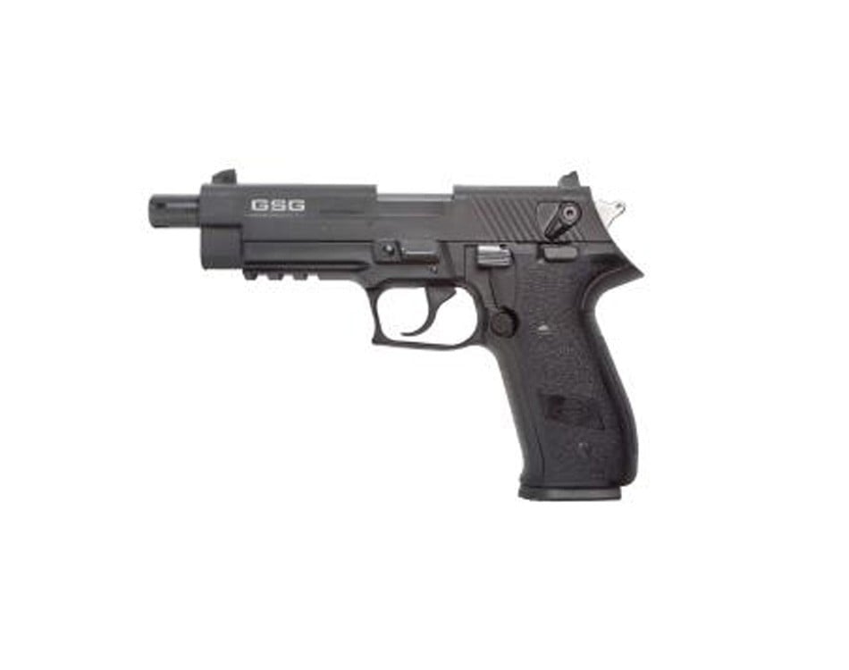 ATI GSG Firefly 4.9" .22lr Threaded Barrel Pistol, Black - GERG2210TFF - $229.99 