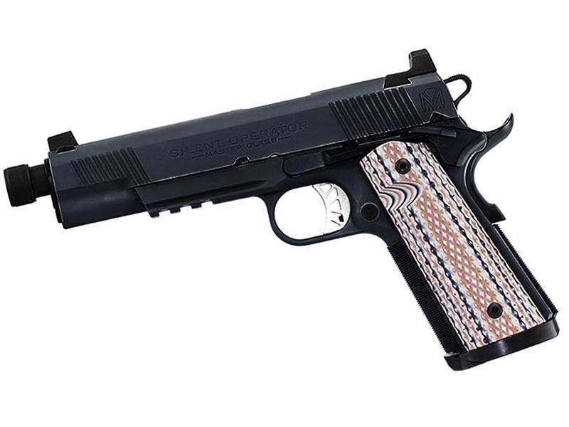 Springfield Master Class Silent Operator 45acp Pistol Black 1800 Free Shipping Over 500 0412