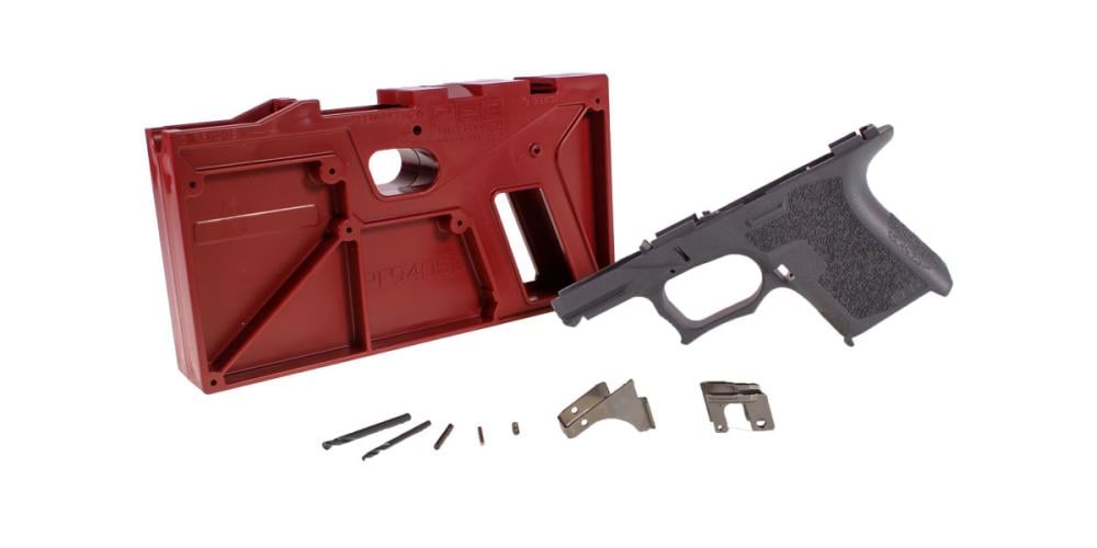 Polymer80 Gray Subcompact 80% Polymer Pistol Frame Kit, Includes Jig - $119.99 (FREE S/H over $120)