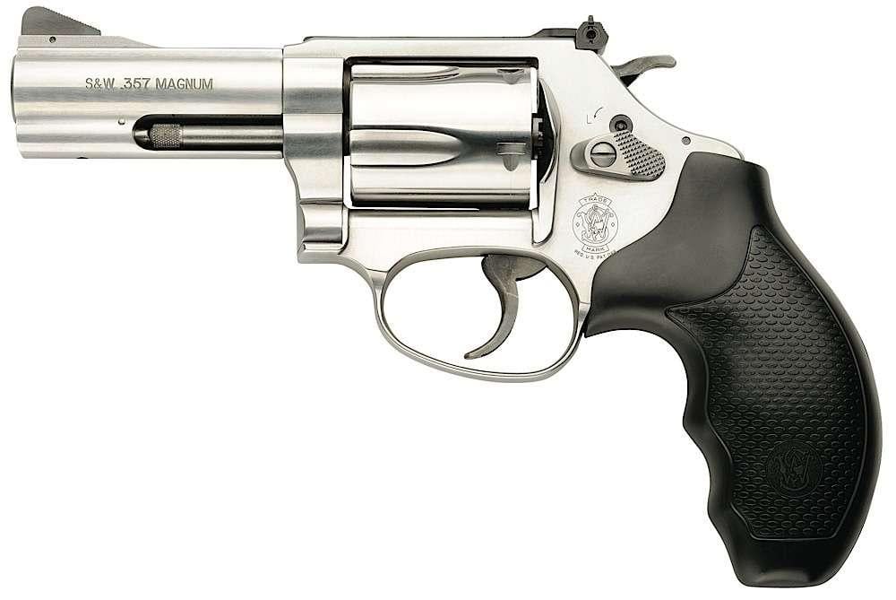 Smith and Wesson 60 Revolver Stainless .357 Mag/.38 SW 3" Barrel 5-Rounds - $686.99