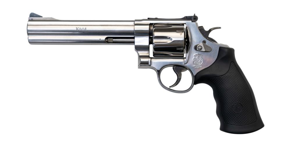 Smith & Wesson 610 *Rental/Used* 10mm, 6.5" Barrel, Rubber Grips, Stainless, 6rd - $729.99 after code "WELCOME20"