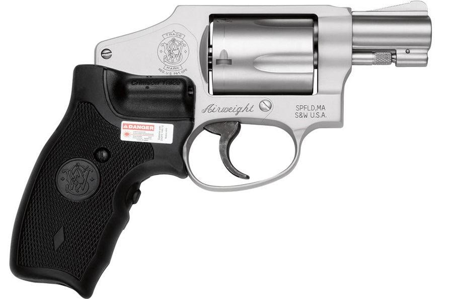 Smith & Wesson Model 642 38 Special Revolver with Crimson Trace Lasergrip (No Internal Lock) - $636.53