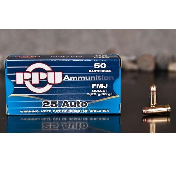 PPU .25 ACP 50-Gr. 