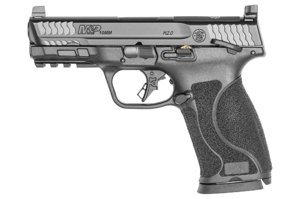 Pre Order - Smith & Wesson M&P10MM M2.0 10mm Optics Ready Pistol with 4 Inch Barrel and Thumb Safety - $529.99