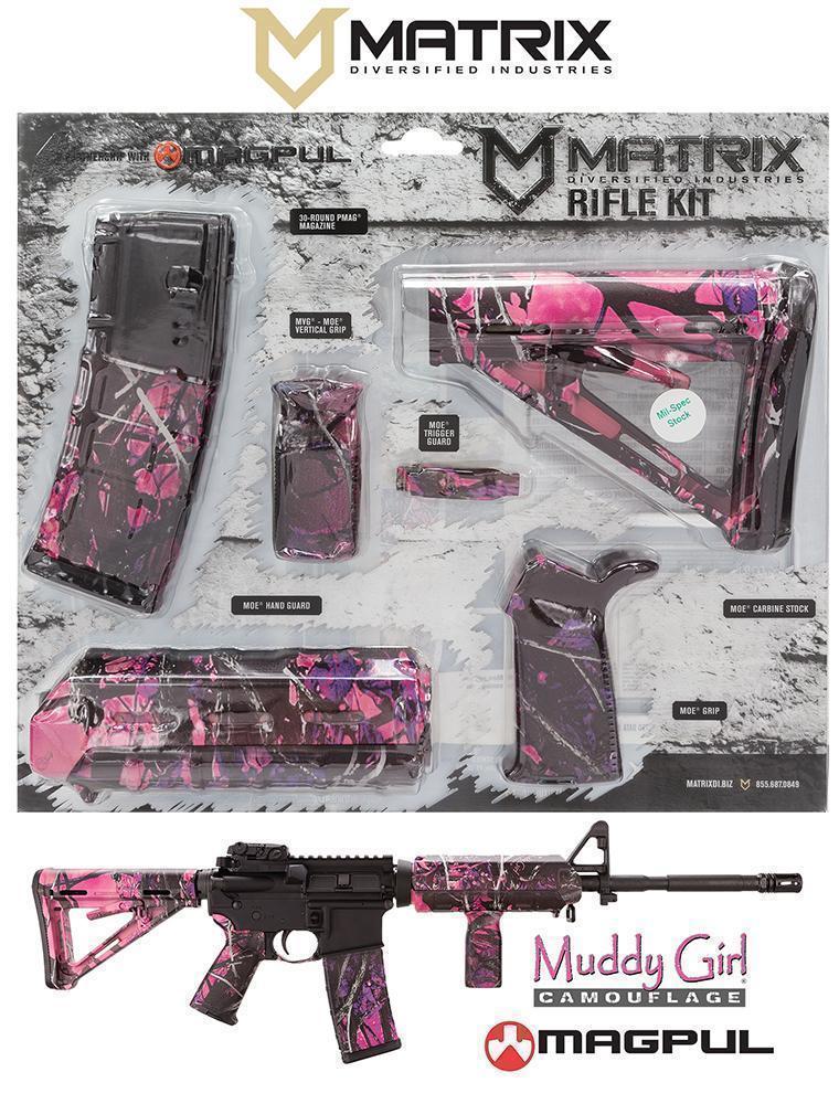 mdi magpul ar15 furniture kit muddy girl pink camo defenderoutdoors