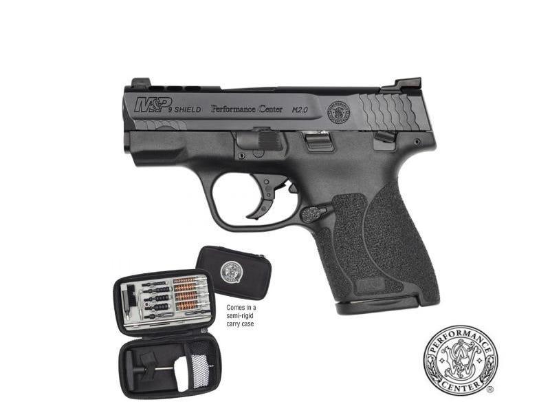 S&W M&P9 Shield M2.0 9mm Performance Center Ported w/ Night Sights 7rd/8rd 3.1" - $379.98 ($12.99 Flat S/H on Firearms)