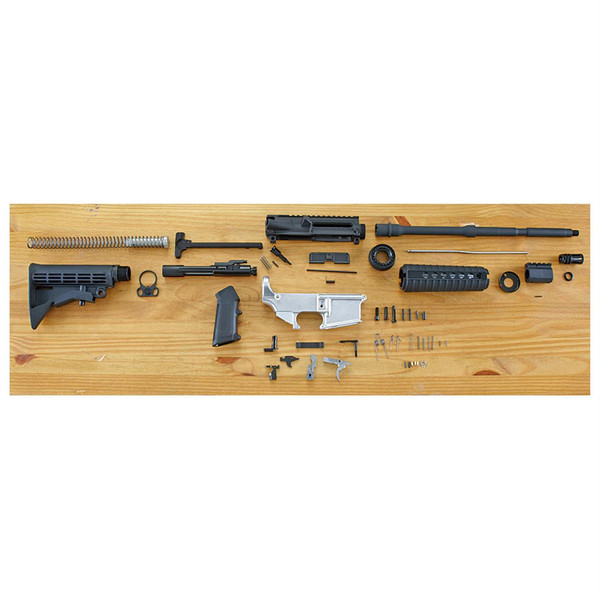 Complete AR-15 16" Build Kit with 80 percent Lower - $383.91