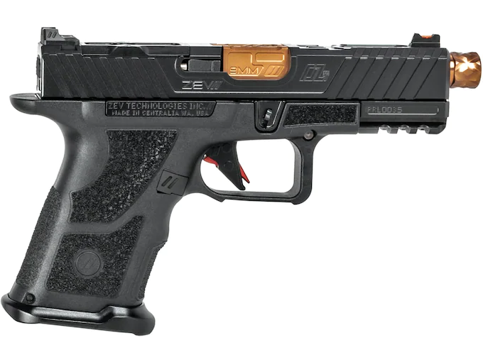 ZEV Technologies OZ-9 Compact 9mm 4.3" Barrel 15+1 Round - $1387.19 + Free Shipping