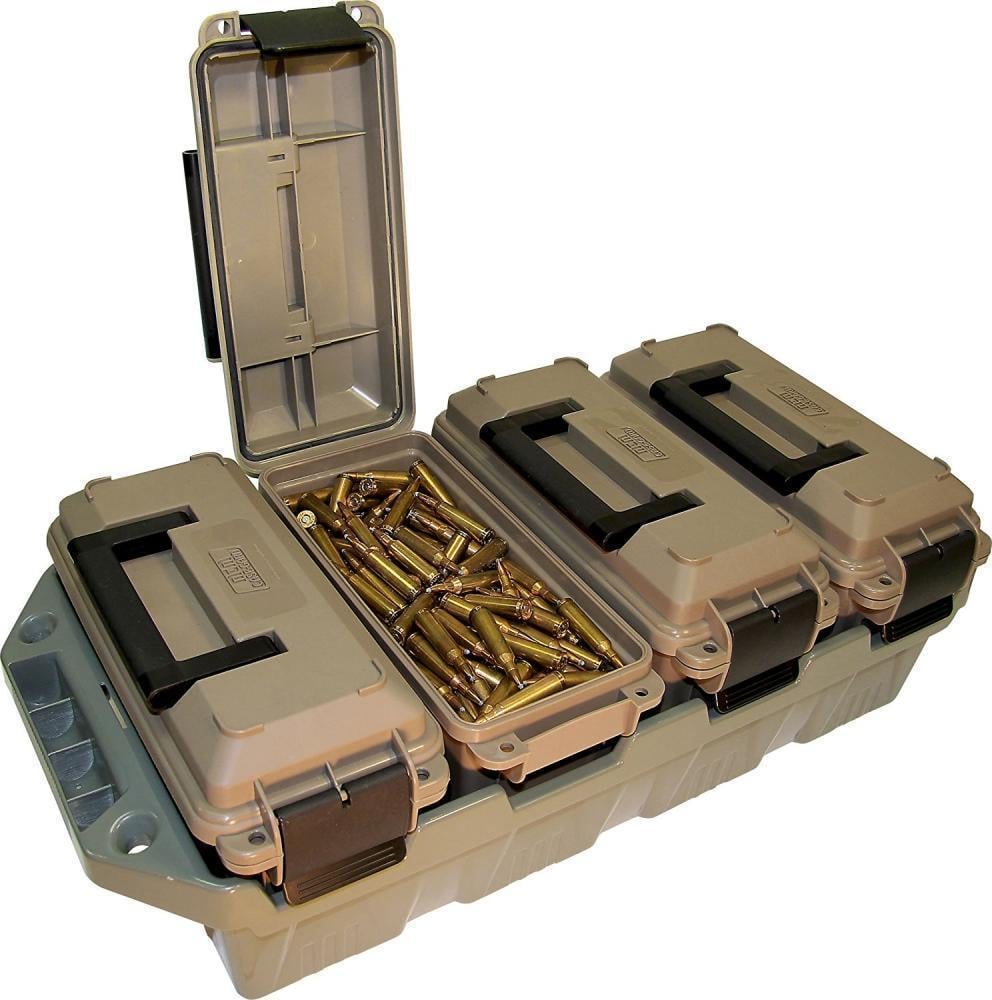 MTM AC4C Ammo Crate (4-Can) - $24.99 (Free S/H over $25) | gun.deals