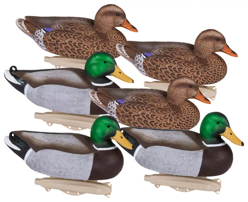 Flambeau Storm Front2 Classic Floater Mallard Duck Decoys - 6 Pack - $39.99 (Free Shipping over $50)