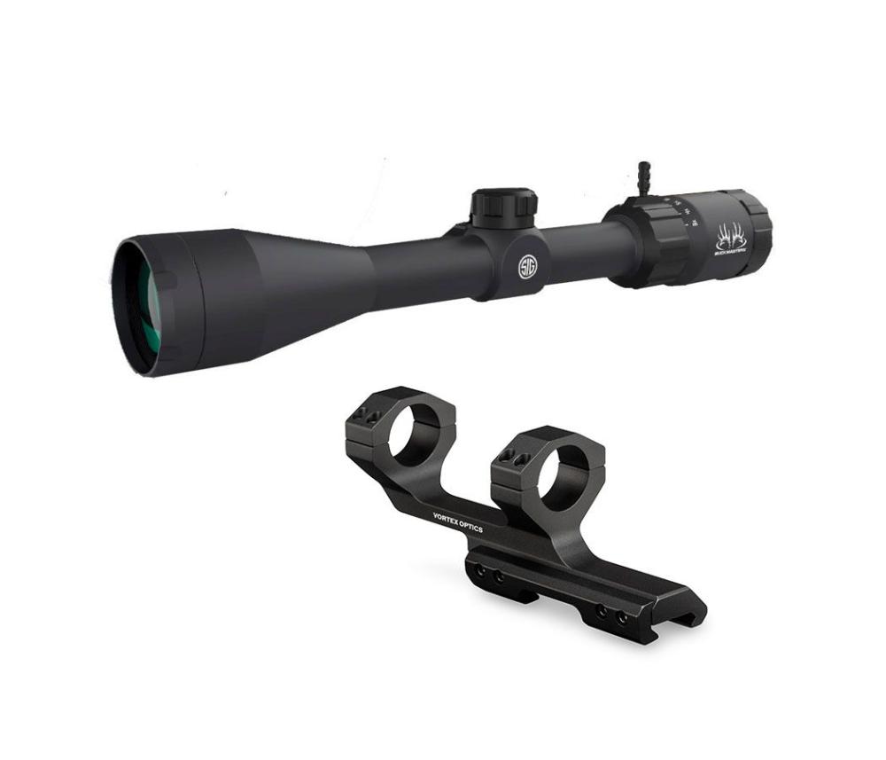 Sig Sauer Buckmaster 3-9x40mm Rifle Scope & 2" Offset Cantilever Ring Mount - $119.99