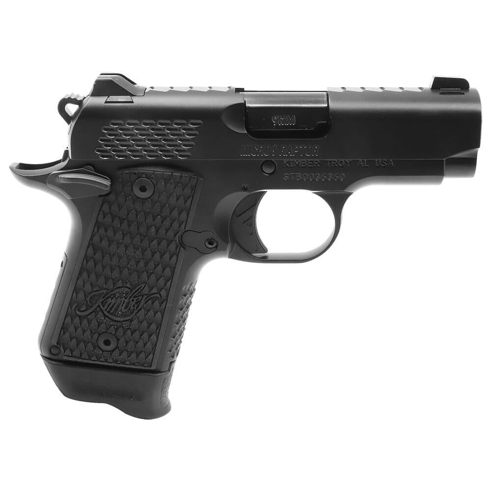 Kimber Micro 9 Raptor Shadow 9mm 3.15" Barrel Night Sights Black 7rd - $779.99 after code "WELCOME20"
