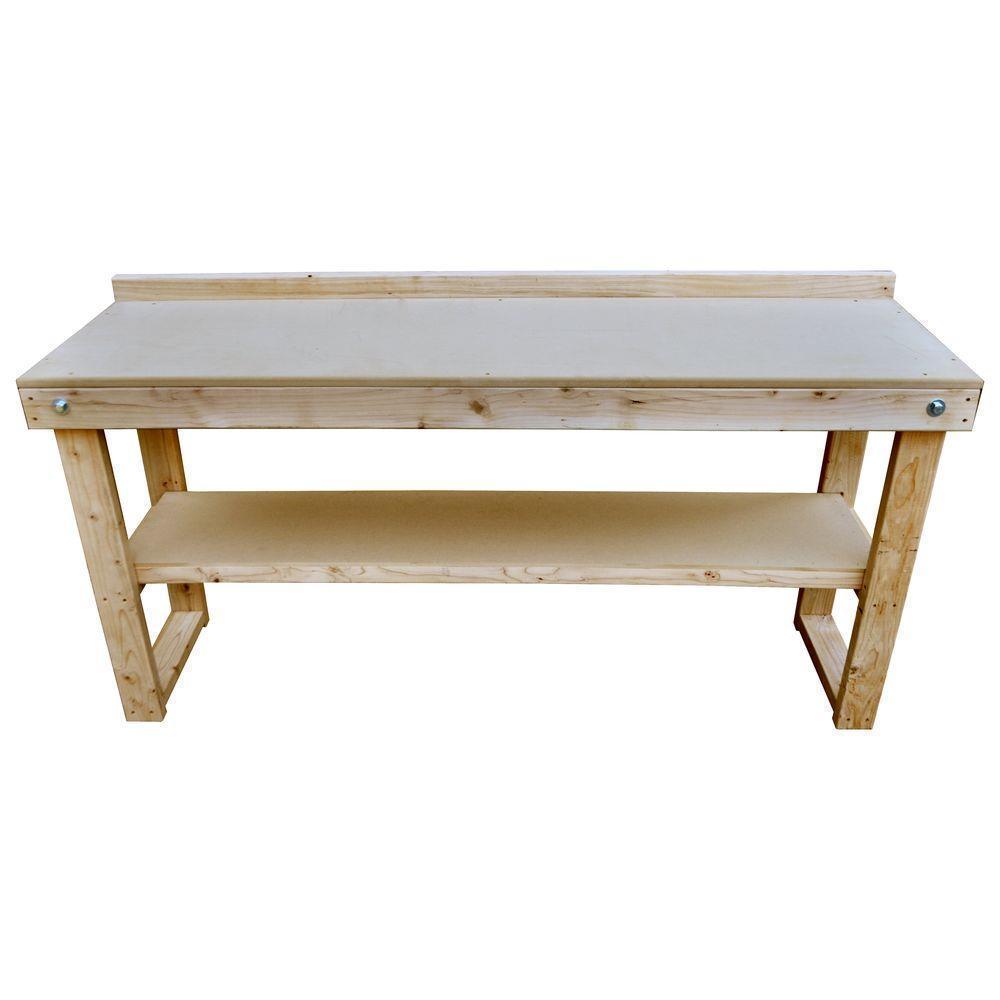 72" Fold-Out Wood Workbench at The Home Depot - $69.97 ...
