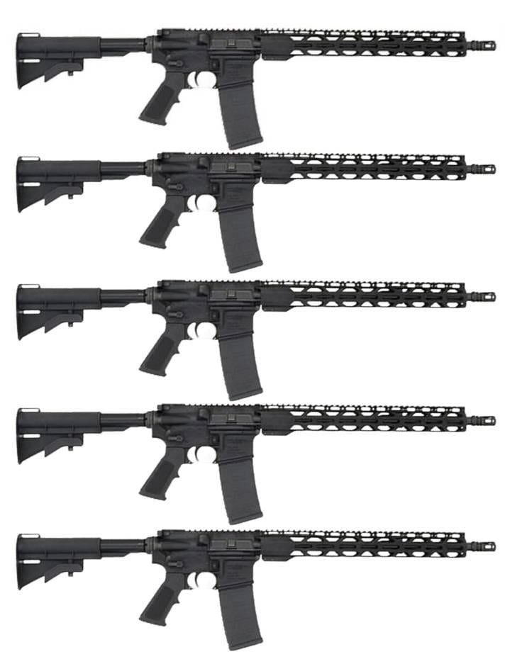 5-pack - Radical Firearms AR Rifle 5.56 16" Bbl. 30rd Mag - $1999.99 
