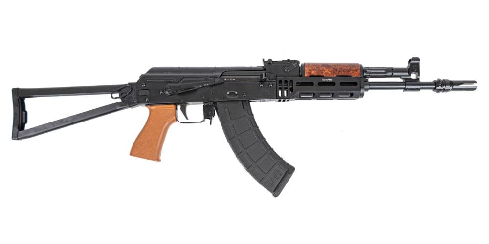 PSA AK-47 GF3-E 13.7" Barrel Pin and Weld Triangle Side Folding Rifle w/TDI Arms Handguard, ALG Trigger, Tango Down Grip and JMAC Flash Hider - $899.99 + Free Shipping