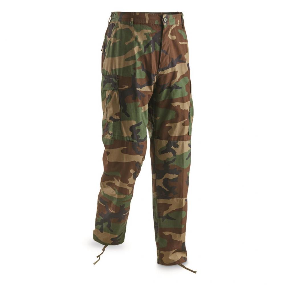 Peruvian Military Surplus Woodland Camo BDU Pants, New - $18.09 (All ...