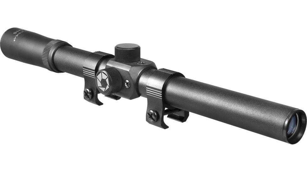 Barska 4x15 Rimfire Rifle Scopes w/ Rings Rifle Scope AC10000, Color: Black, Tube Diameter: 0.75 in - $21.84 w/code "GUNDEALS" (Free S/H over $49)