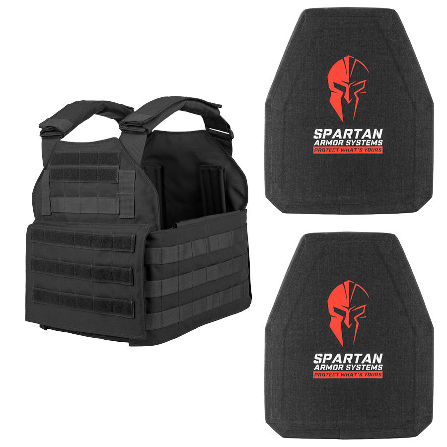 Spartan Armor Level IV 10x12 Package with a Complimentary 'Merica Made ...