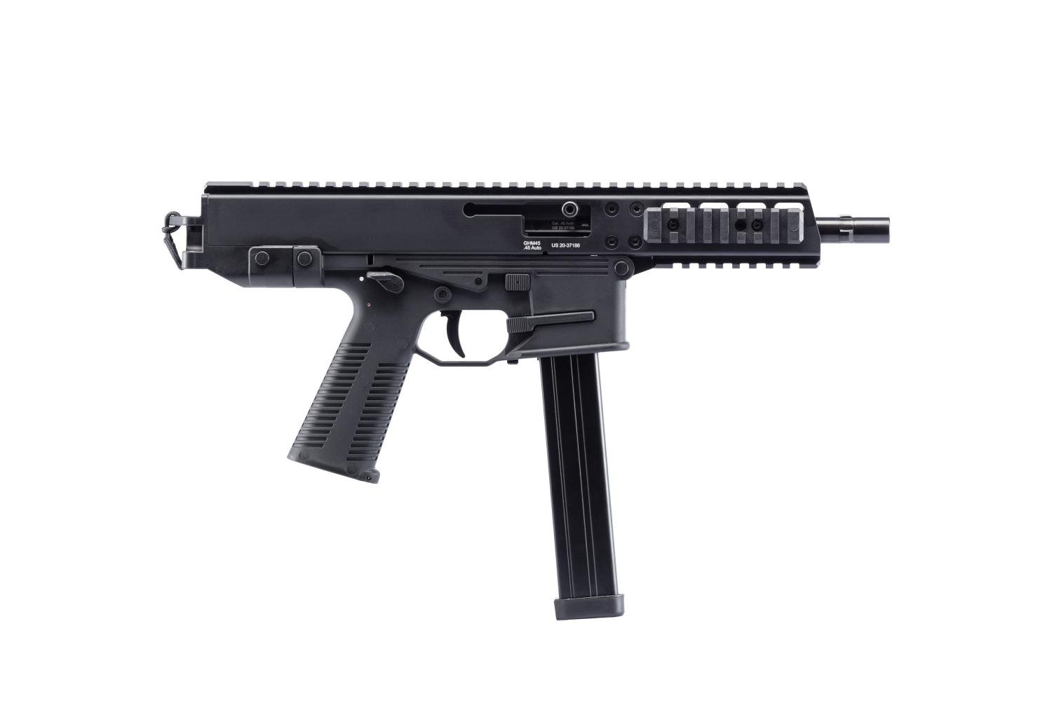 B&T USA GHM45 45 ACP 6.8in Black 25rd - $1431.99 (click the Email For Price button to get this price) (Free S/H on Firearms)
