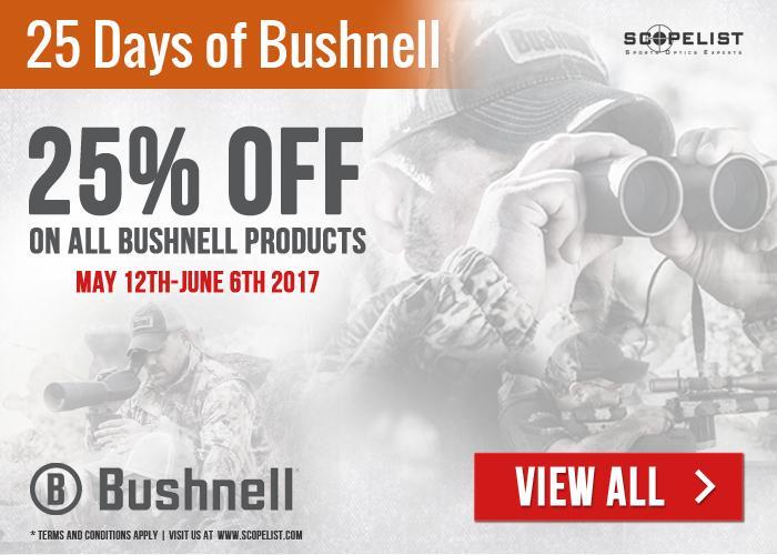 25 Days Of Bushnell 25 Off All Bushnell Products From May 12th To 