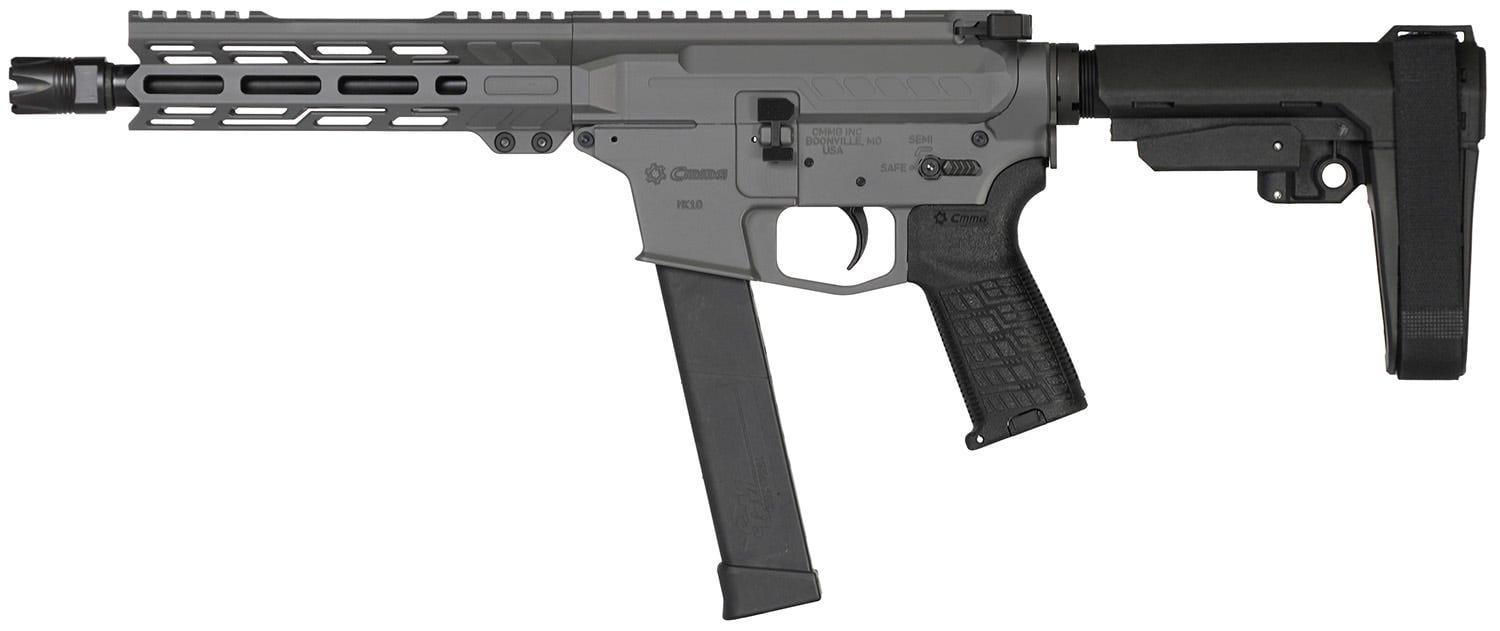 CMMG Banshee MK10 Pistol Tungsten 10mm 8" Barrel 30-Rounds With Brace - $1590.99 ($7.99 S/H on Firearms)