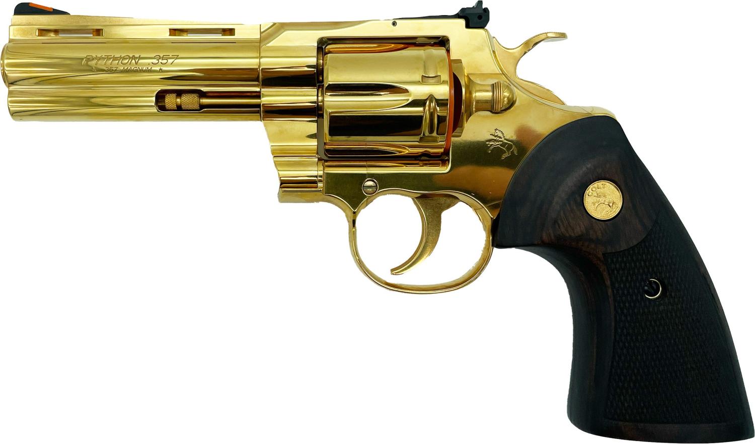 gold python gun