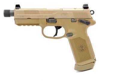 FN AMERICA FNX-45 Tactical 45 ACP 5.3in FDE 15rd - $1078.99 (Free S/H on Firearms)