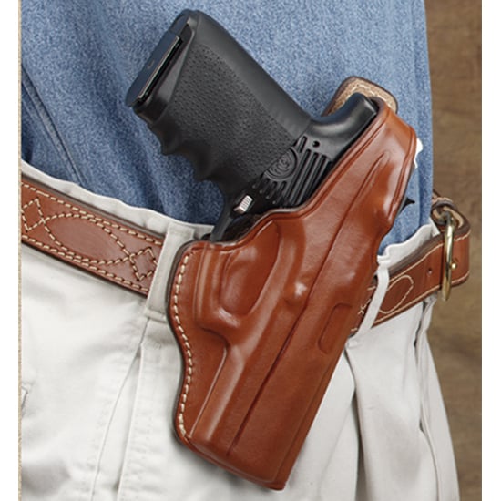 Hunter Company 1138 High Ride Holster with Thumb Break fits Sig 938 9mm/3-Inch Barrel, Chestnut - $113.81 Shipped