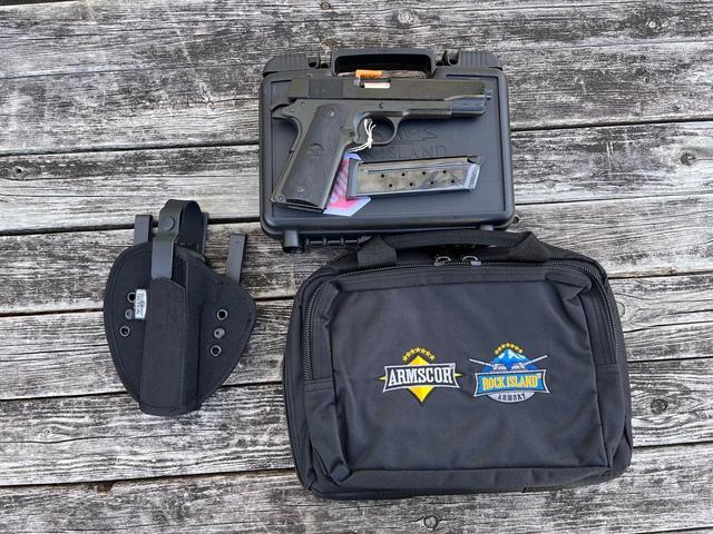 Armscor Rock Island 1911 9mm Pistol w/ Free Bag and Holster - $349