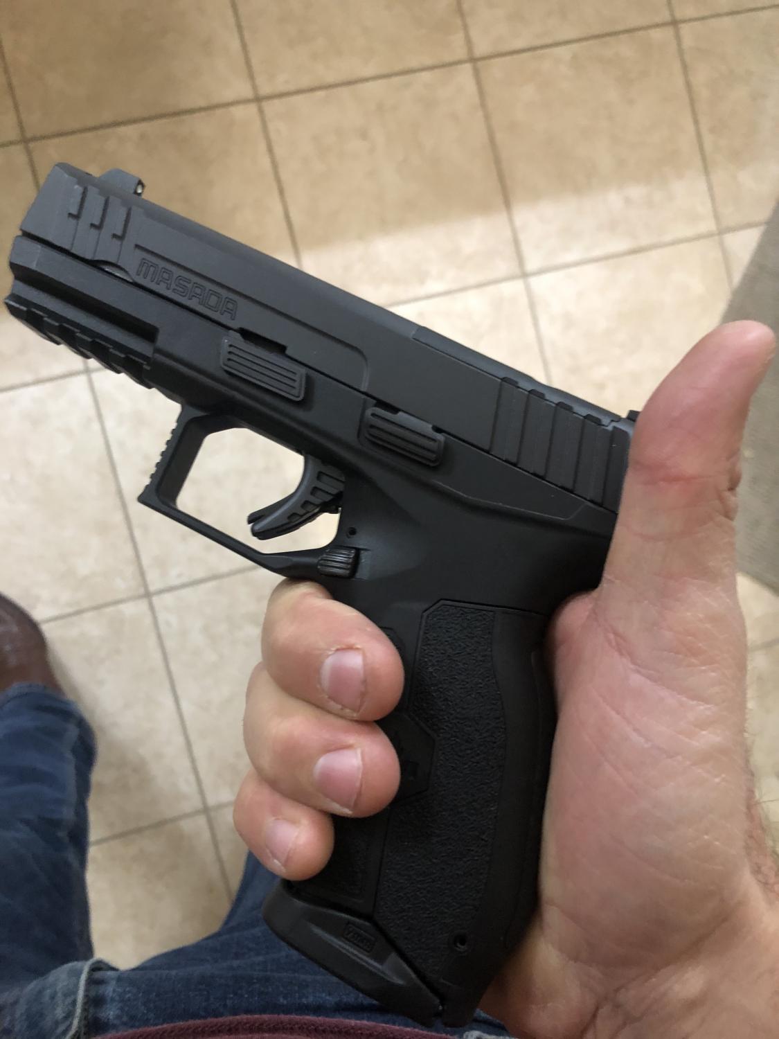 masada 9mm red dot