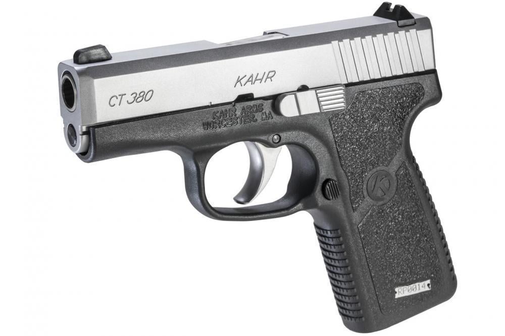 Kahr Arms CT380 .380 ACP DAO, 3.0" Barrel, Black Poly Grips 1 Mag, 7rdrds - $342.59 w/code "WELCOME20"