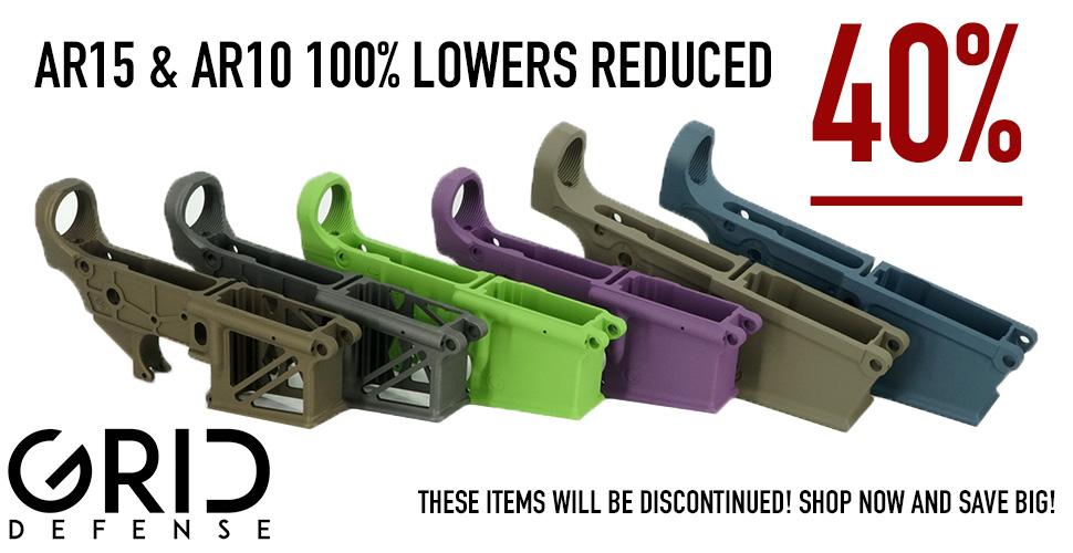 40% off AR15 and AR10 Lower Receivers! - $119.40