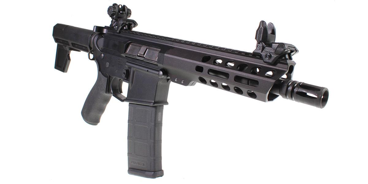 Davidson Defense Mfg. 'Journeyman' 7.5" AR-15 5.56 NATO Nitride Complete Pistol - $549.99