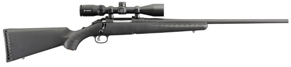 Ruger American Rifle Black .270 Win 22-inch 4Rd w/ Vortex Crossfire II Riflescope - $586.99.00 ($7.99 S/H on Firearms)