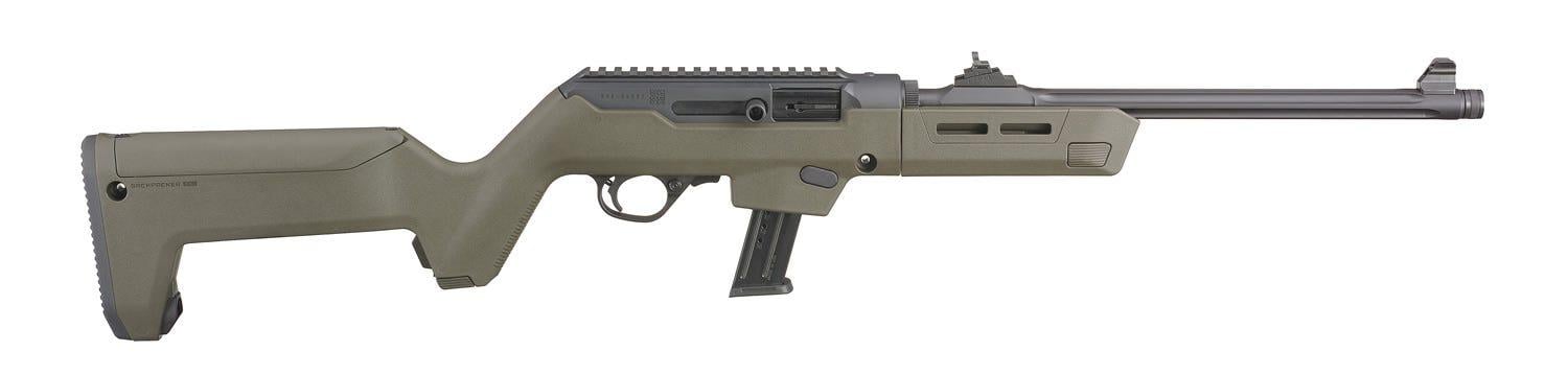 Ruger PC Carbine OD Green 9mm 16.1" Barrel 17-Rounds Glock Mag - $649.99 ($7.99 S/H on Firearms)