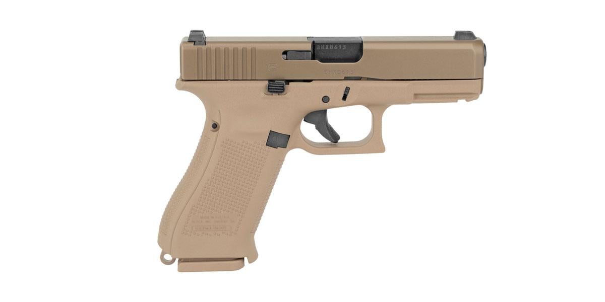 Glock G19X 9MM FDE Handgun - Includes (2) - 19 Round and (1) - 17 Round ...