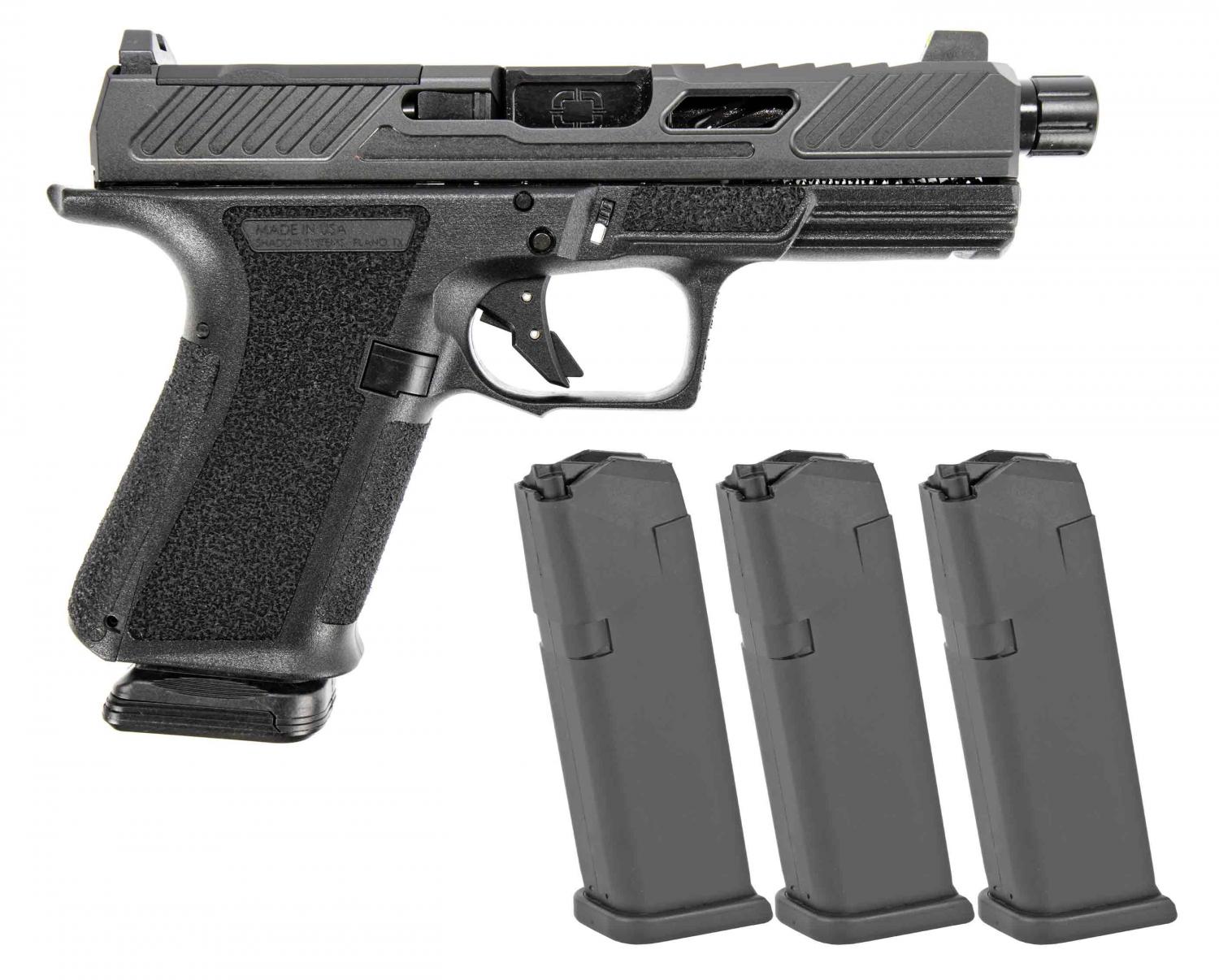 Shadow Systems MR920 Elite 9mm TB OR + 3 GLOCK compatible 15 rd Mags COMBO - $989 (Free S/H on Firearms)