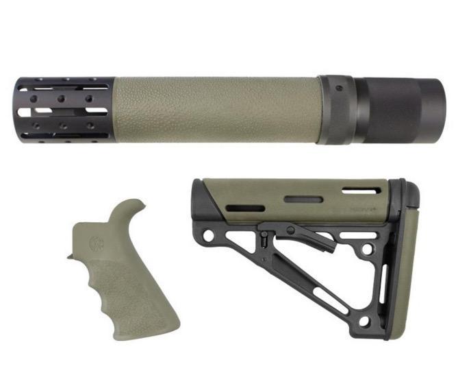Hogue AR15 Kit BFG Grip Rail Forend Accessory OMC Olive Drab Green - $287.96 (Grab A Quote)