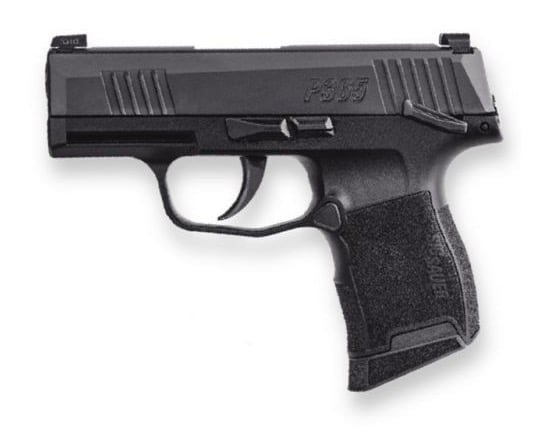 Sig Sauer P365 9mm 3.1” Manual Safety Pistol, Black - $474.99 