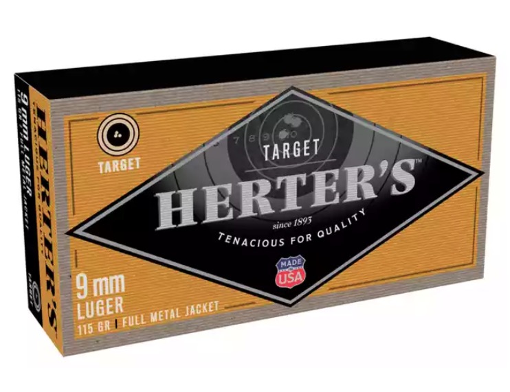 Herter's Select Grade .40 S&W 180 Gr FMJ 50 Rnds - $15.99 (Free 2-Day Shipping over $50)