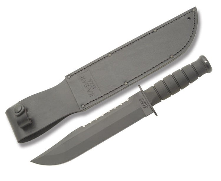 KA-BAR Big Brother Bowie Kraton - $89.99 (Free S/H over $75, excl. ammo)