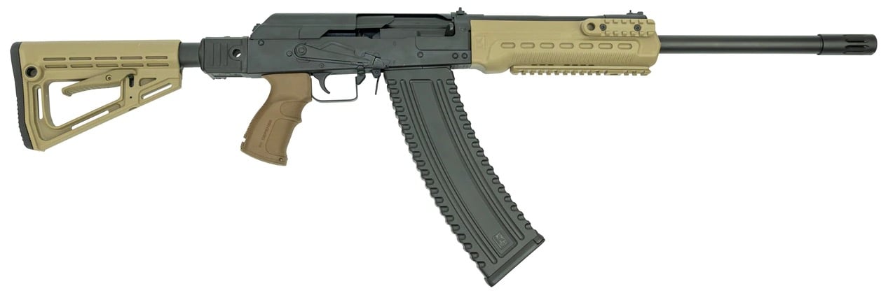 Kalashnikov KS12 Side Folding Tactical Package 12Ga 18" Barrel W/Brake FDE - $769.89 after code "WELCOME20"