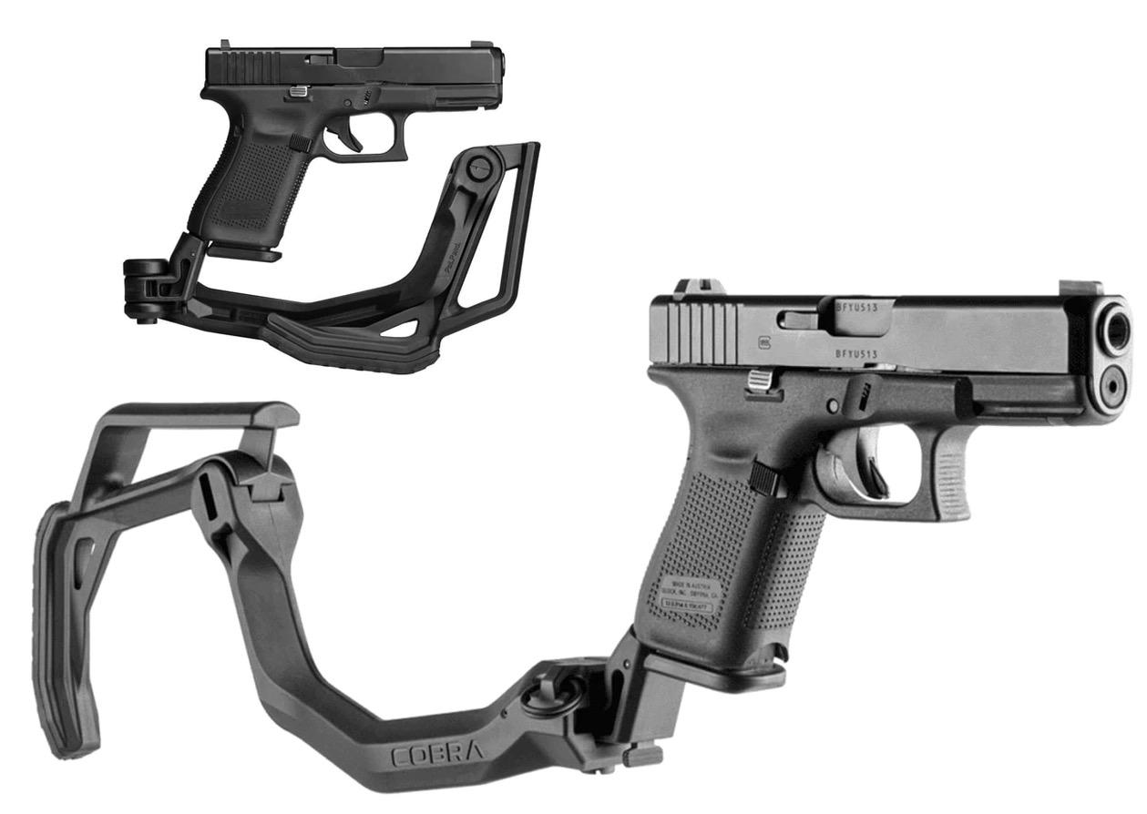 FAB Defense Cobra Collapsible Stock for Glock Pistols - $89.98 (Free S/H over $100)