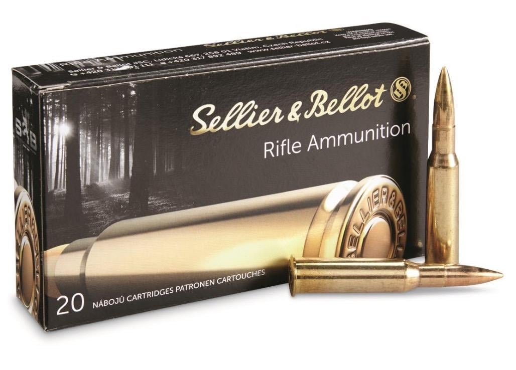 Sellier & Bellot 7.62x54R FMJ 180 Grain 20 Rounds - $18.99