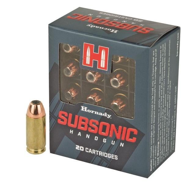 Hornady Subsonic, .40 S&W, XTP, 180 Grain, 20 Rounds - $18.04 (All Club Orders $49+ Ship FREE!)