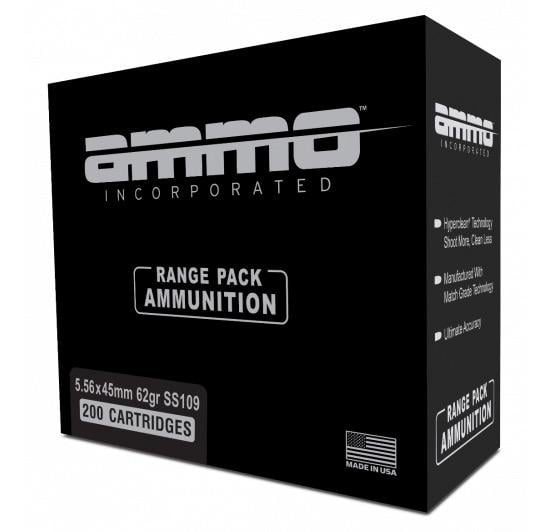 Ammo Inc. Signature 5.56 62gr SS109 FMJ 200rd Pack - $89.99