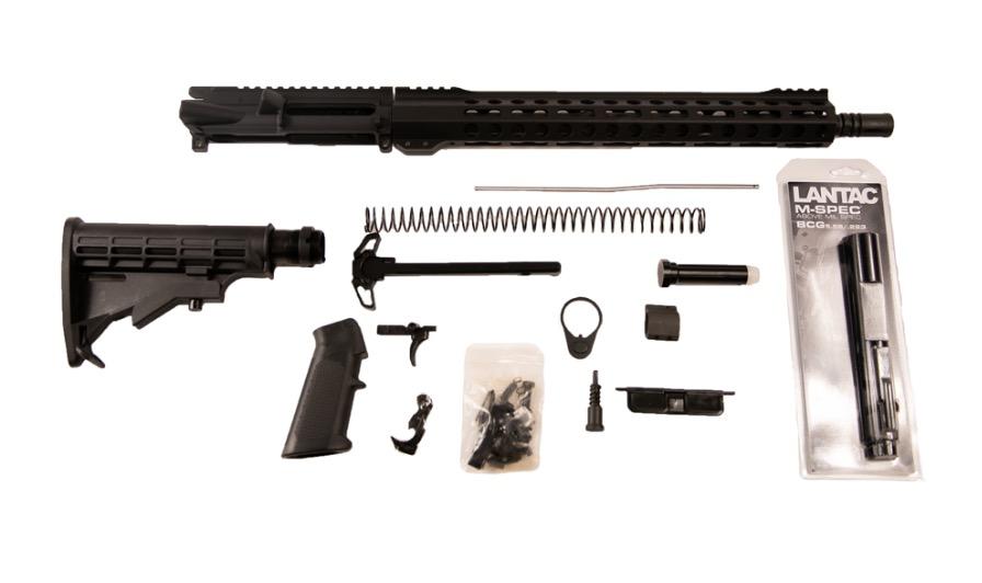 "The Don" 16" 5.56/.223 Wylde Kit 15" Handguard LANTAC BCG Carbine Length Gas System Ambi-Charging Handle - $431.99 after code "10off"