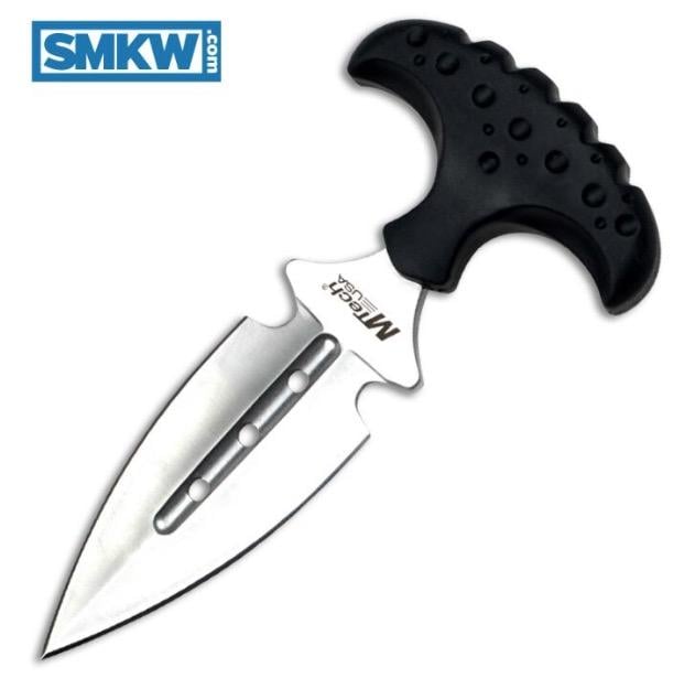 MTech Grooved Push Dagger Satin - $4.99 (Free S/H over $75, excl. ammo)